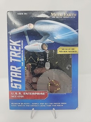 Metal Earth Star Trek U.S.S. Enterprise NCC-1701 3D Metal  Model 