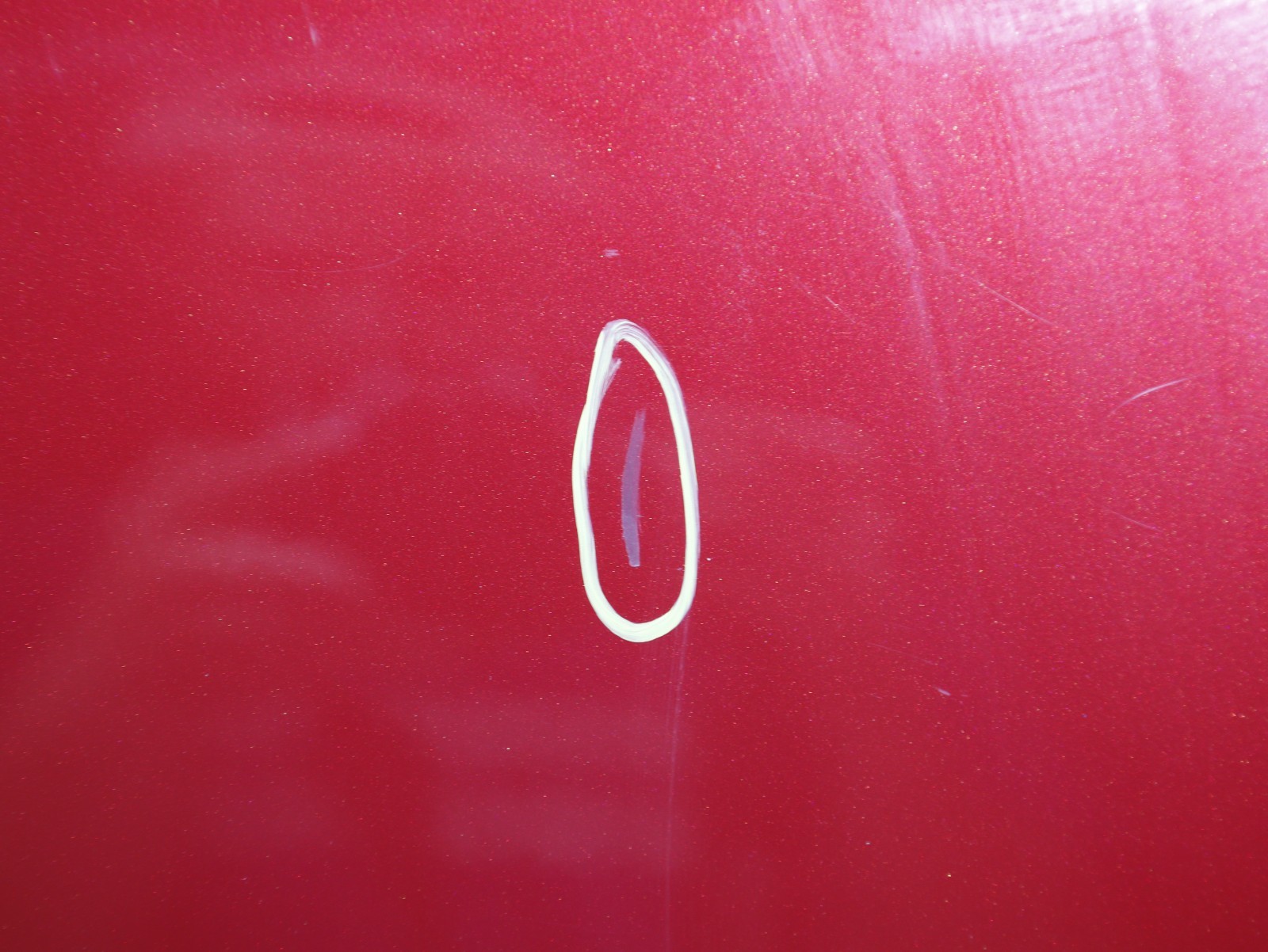 14-20 Maserati Ghibli Rear LEFT Driver Side COMPLETE Door Shell Rosso OEM 52K