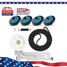 DC97-16782A Roller DC93-00634A 6602-001655 Belt fit Sam-Sung Dryer Repair Kit