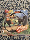 Ring Fit Adventure - Nintendo Switch w/ Game, BOX,  & Hoop NO Leg Strap