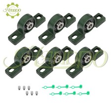 6× UCP201-8 Pillow Block Bearing 1/2" Bore 2 Bolt Flange Mounted Self-Alignment