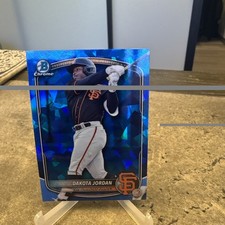2025 Bowman Draft Sapphire - Prospect #BDC-139 DAKOTA JORDAN SAN FRANCISCO Giant
