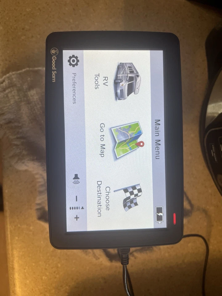 兰德·麦克纳利 RVND-7735 良好 SAM RV GPS 导航 触摸屏 已测试 正常工作 — 第 2/4 张图片