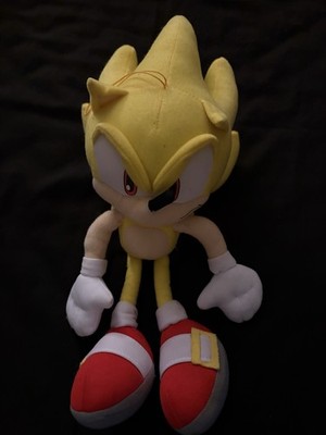 Great Eastern Entertainment SONIC THE HEDGEHOG Super Sonic 12 Inch Plushie!!