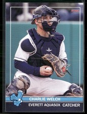 Charlie Welch 2022 Everett Aqua Sox Team Set Card