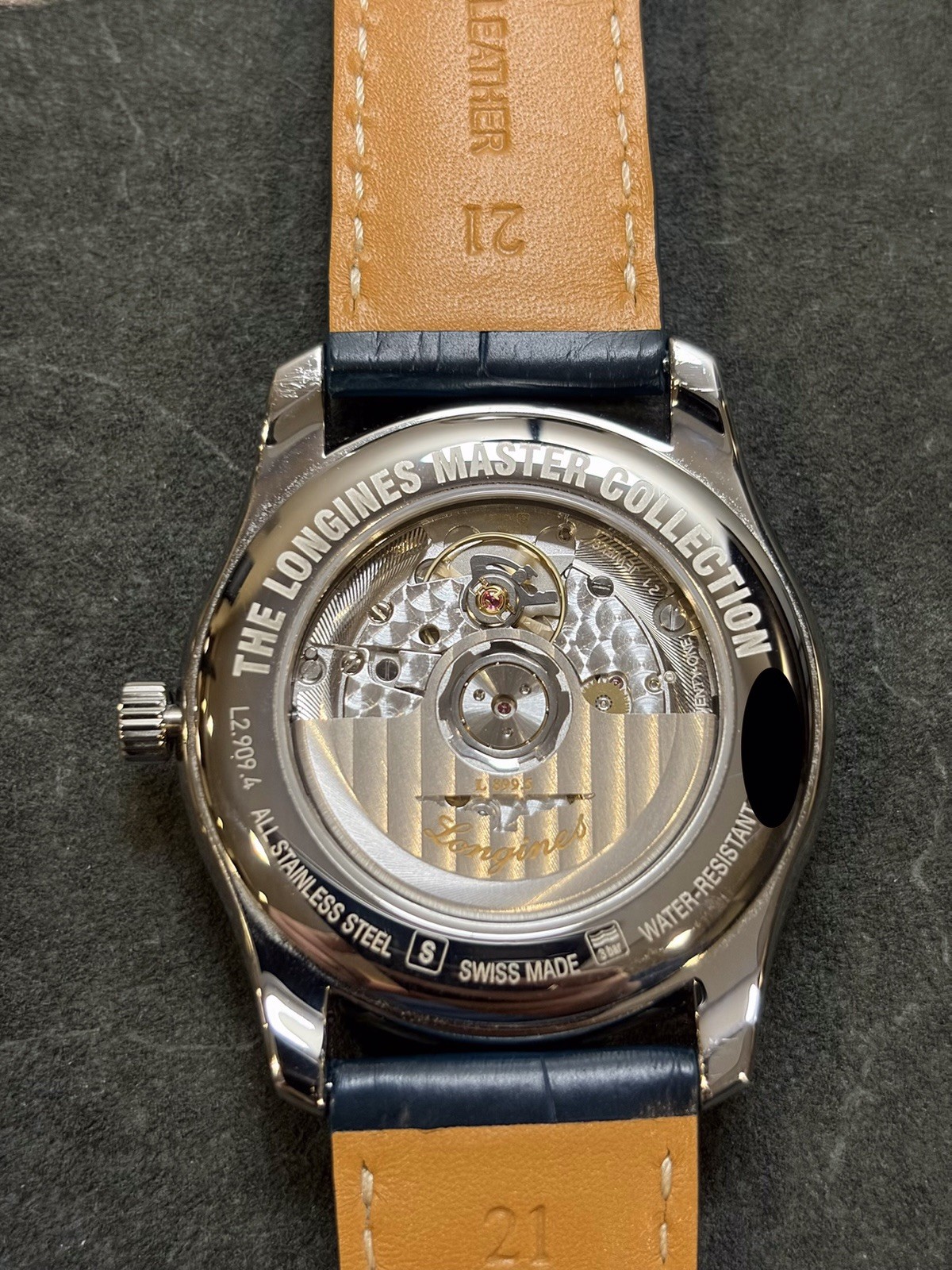 Longines Master Collection Automatic Moonphase Bl… - image 5