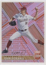 2019 Panini Elite Extra Edition Aspirations Orange 97/100 John Doxakis #61 1u6