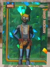 2026 Topps Chrome Marvel Sapphire Moon Girl #138 Green 05/99