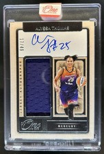 2025 Panini One and One WNBA Alyssa Thomas Jersey Auto Autograph #/49 Mercury