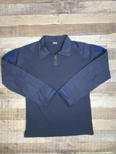 Tru-Spec Navy 1/4 Zip Combat Shirt Flame Resistant Tactical Shirt Stretch Rugged