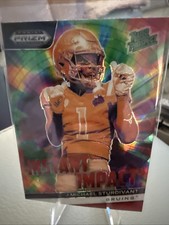 2024 Panini Prizm Draft Pick #II-JMS J Michael Sturdivant Red Ice Instant Impact