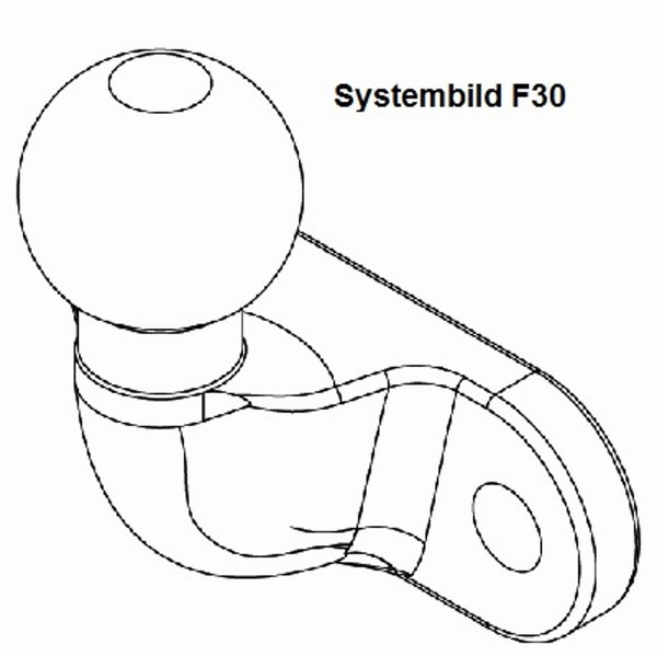 Westfalia AnhäNgerkupplung F30 341066600001 FüR Suzuki Jimny A6G Allgrip JB74W-image