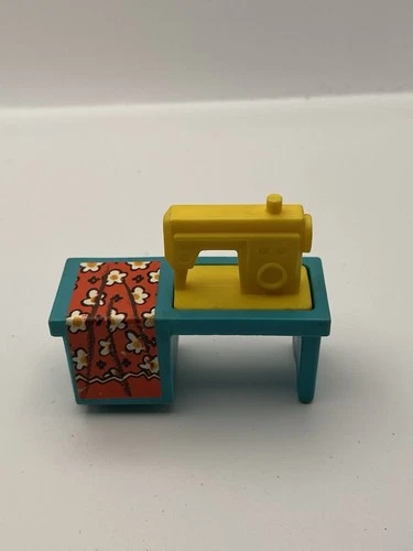 Vtg Fisher Price Little People Sewing Machine