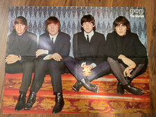 pop "The Beatles / Mario Andretti F1 WM 1978" Doppelposter, 70er, Vintage, rare