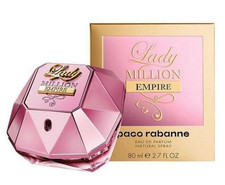 New Women LADY MILLION EMPIRE 80ML EAU DE PARFUM for Her NEW & SEALED