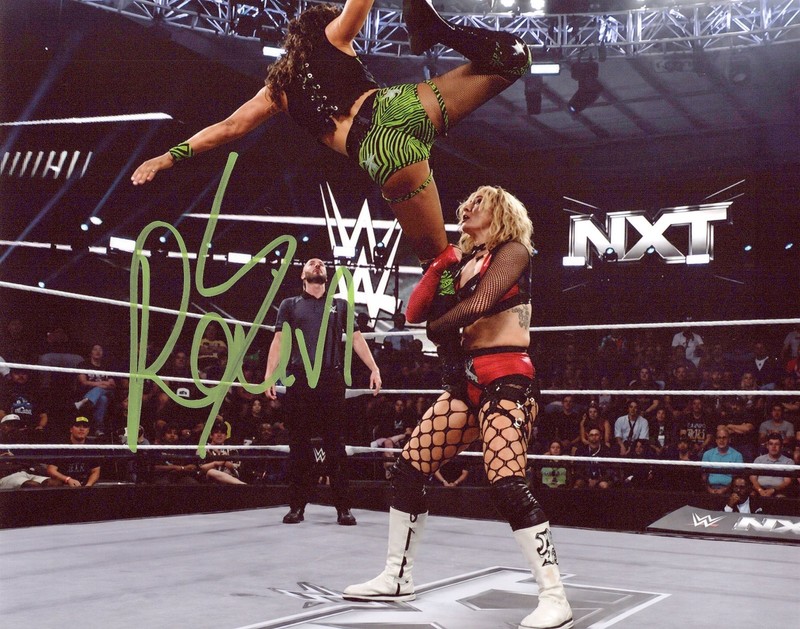 Lizzy Rain Lizzie Rain 8x10 Photo SIGNED AUTOGRAPHED WWE NXT Rayne Leverkusen