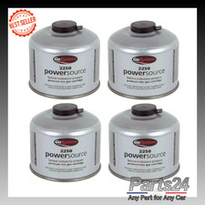 4x Go System PowerSource Butane Propane Threaded Gas Canister - 220g - New