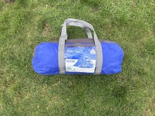 Gelert Eiger 2 Two Person Backpacking Camping Festival Tent Blue Lightweight