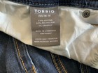 Torrid Women’s Size 18R Slim Bootcut Jeans Dark Wash Blue Denim Stretch 18 — photo 8