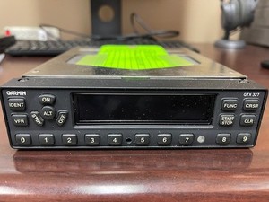 Garmin GTX 327 Mode C aircraft transponder