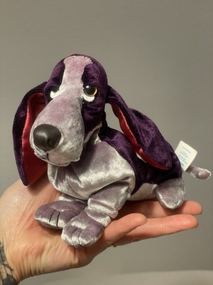 Vintage applause hush puppies special edition lively lilac purple velvet basset