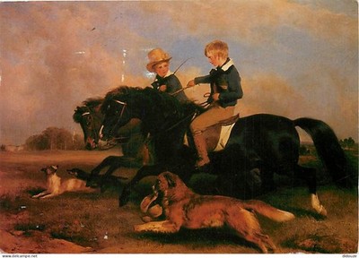 AK - Kunst - Malerei - Sir Edwin Landseer - The Hon. E. S. Russell und