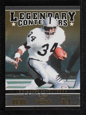 2011 Playoff Contenders Legendary Contenders Gold 28/100 Bo Jackson #17 0d44