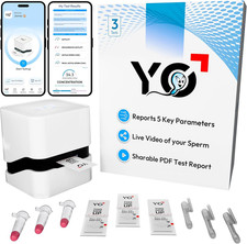 YO Home Sperm Test  1 FDA Cleared Home Semen Analysis  Tests Sperm Concentra