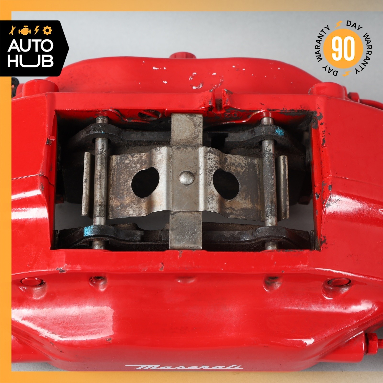 02-07 Maserati M138 4200 Coupe Spyder Front Brake Caliper Calipers Set OEM 31k