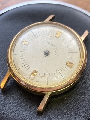 Vintage Herren WESTCLOX 1950s British Men s Watch, Westclox W4 - Ersatzteile/Reparaturen