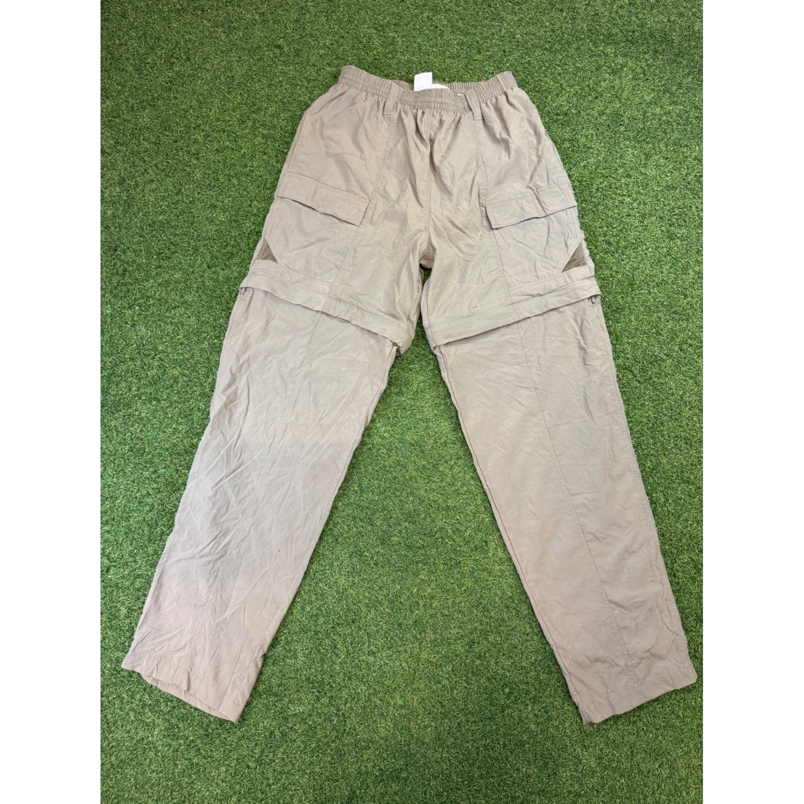 Columbia PFG Convertible Cargo Pants Mens M Tan Nylon Zip Off Fishing Hiking
Opens in a new window o