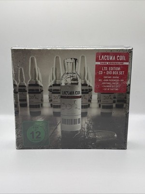 Lacuna Coil Dark Adrenaline LTD.Edition Box Set CD+DVD+Calendar+3Buttons EU 2012
