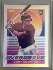 2021 Panini Chronicles - Overdrive Bobby Dalbec #9 Holo Prizm (RC)