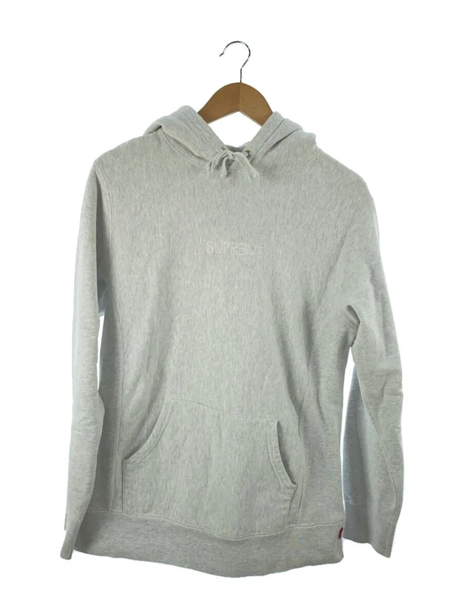 Sweat à capuche Supreme gris M occasion