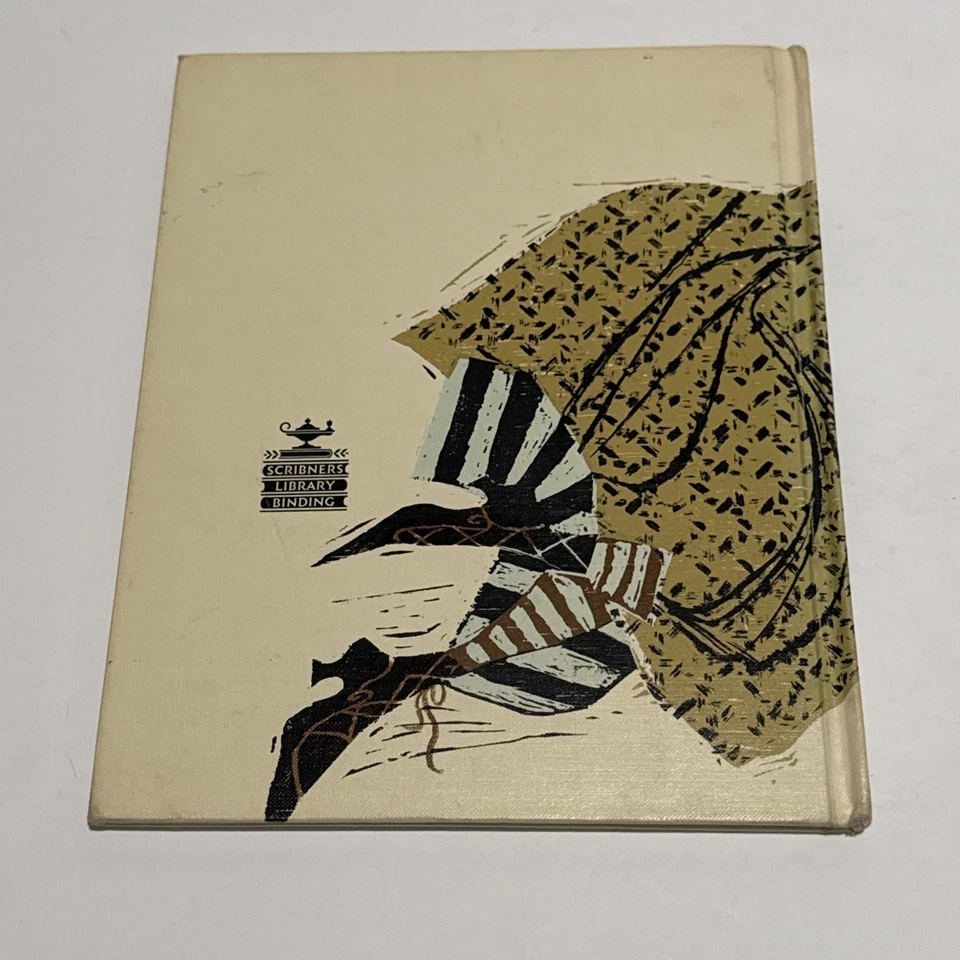 Vintage Tom Tit Tot English Folk Tale 1965 Evaline Ness Childrens HC Book 1st Ed Foto 3 de 4