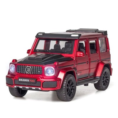 1:32 Mercedes G63 Brabus G700 Alloy Diecast Racing Car Model Sound/Light NEW