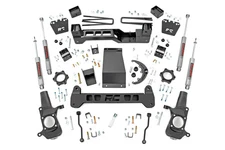 Rough Country 6" Suspension Lift Kit for 2001-2010 Chevy/GMC 2500HD 4WD - 29730A