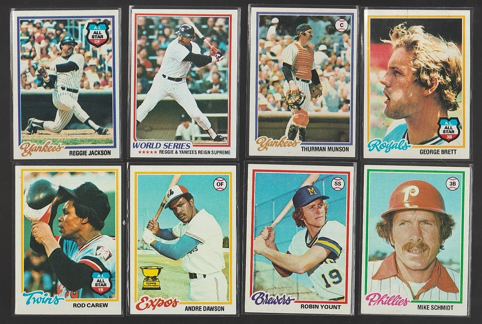 1978 Topps Baseball COMPLETE Set (726) - Eddie Murray Rookie - 404🔥⚾🔥 - Image 4 of 4