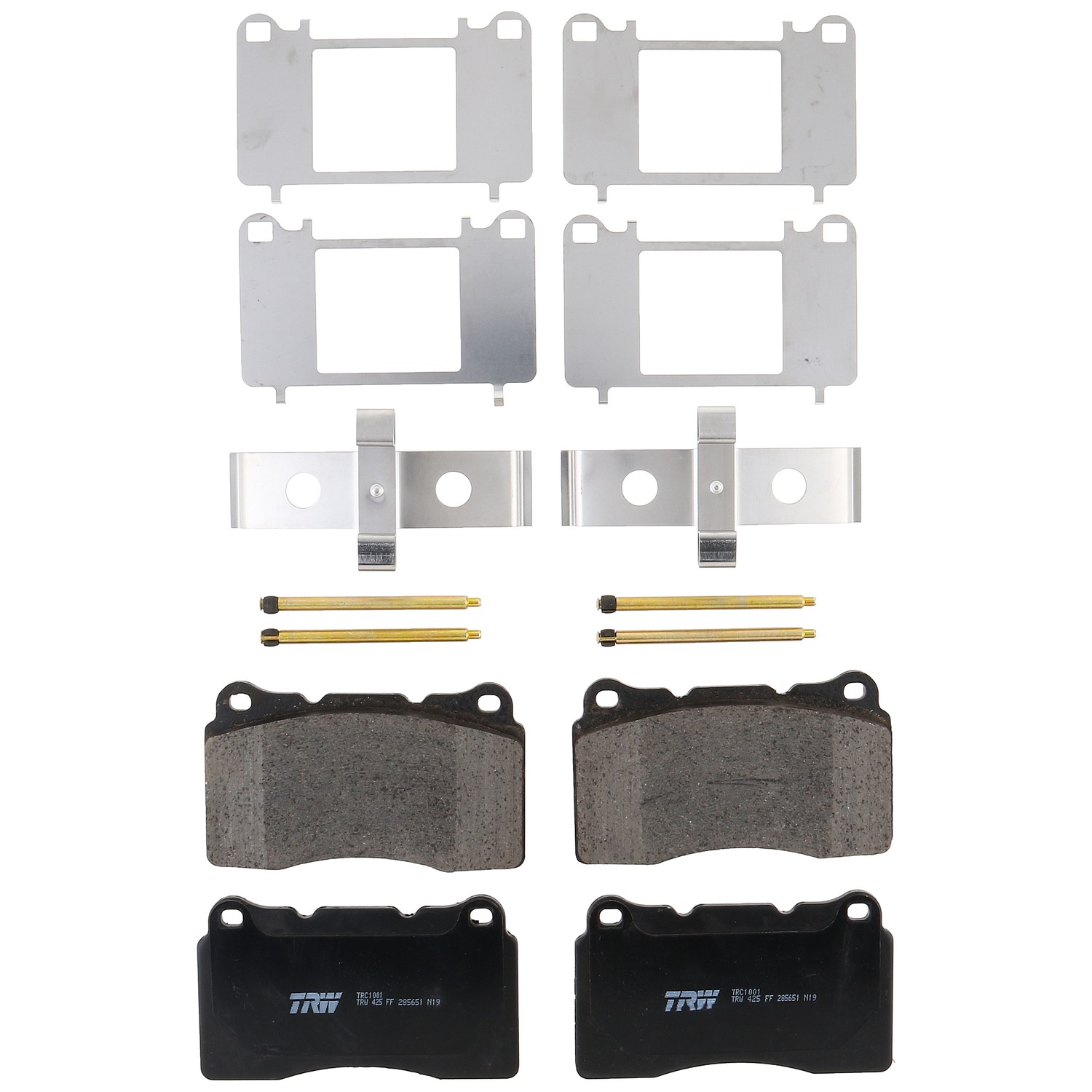 Disc Brake Pad Set for Mitsubishi Lancer 2003 - 2006 TRW  Pro TRC1001