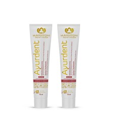 2X Maharishi Ayurveda Ayurdent Classic Herbal Toothpaste 75gm Each - Long Expiry