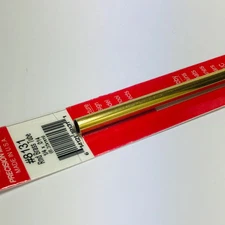 K&S 8131 Round Brass Tube 1/4" OD x 12"