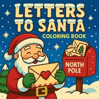 Chris Martin | Letters To Santa - Coloring Book | Taschenbuch | Englisch (2025)