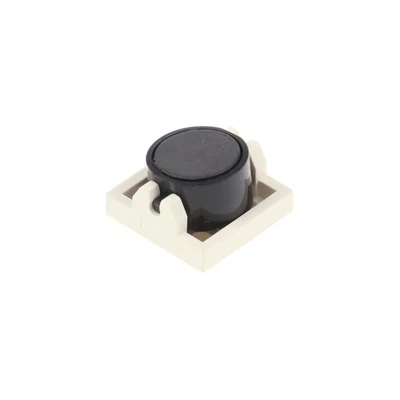 1x Lego Magnet Halter 2x2 weiß schwarz Zylinder Unterseite 5988 73092 30159 - Bild 1 von 2