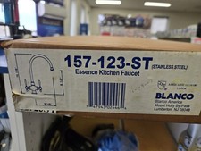 BLANCO - 157123-ST - ESSENCE KITCHEN FAUCET - STAINLESS/SATIN NICKEL
