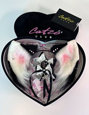 Catzo Club - Black Christmas Kitten Ears / Cat Ears Black, White,  Pink 