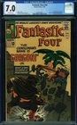 FANTASTIC FOUR  # 44  GORGON Cover! CGC 7.0  High Grade!  4621697001