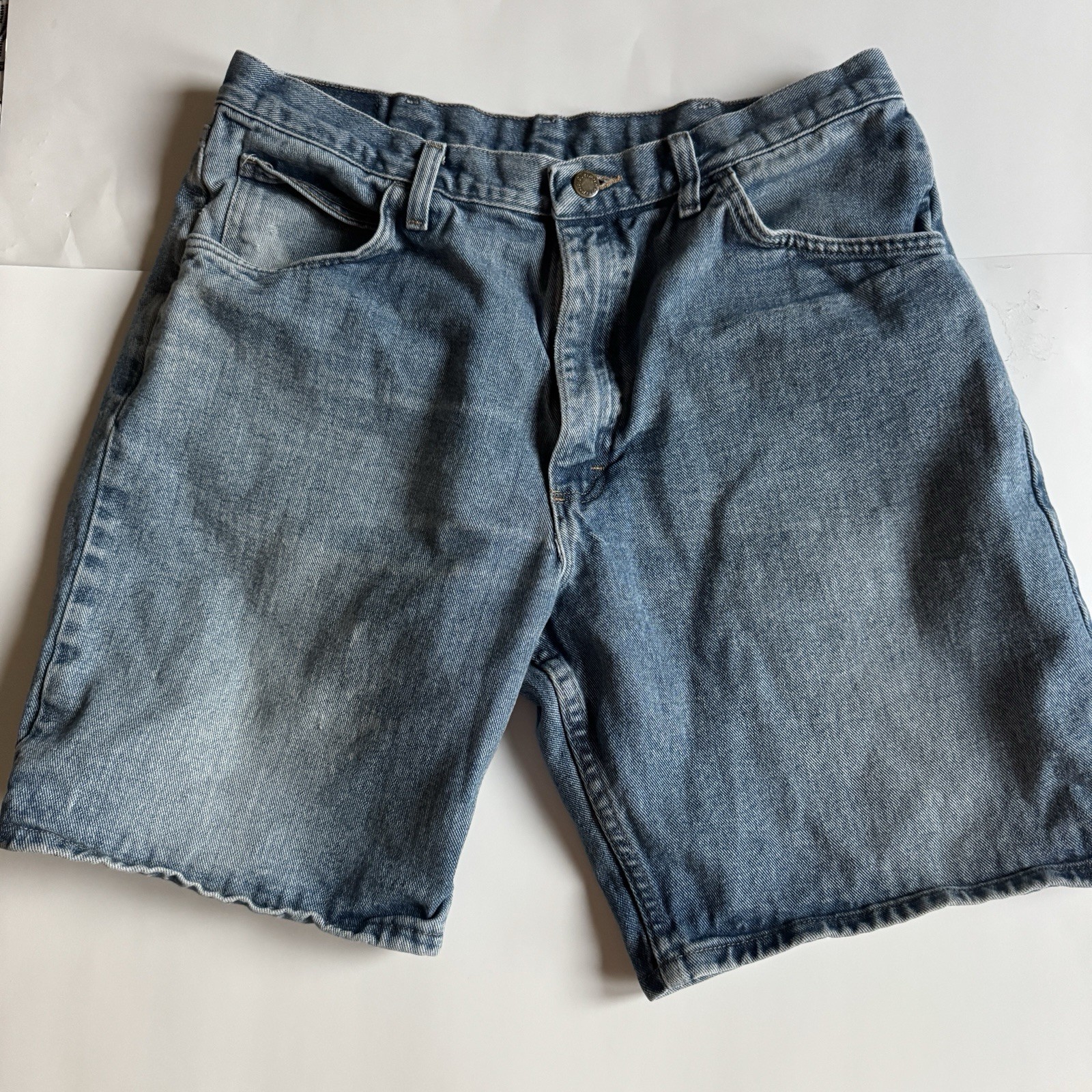 Wrangler Denim Classic Dad Shorts Men's Relaxed Fit  Size 36