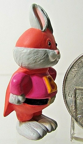 Hallmark Merry Miniature Halloween 1993 Super Hero Bunny - Bild 5 von 7