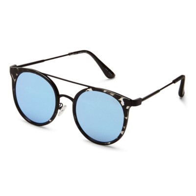 Quay Australia Damen Sonnenbrille KANDY GRAM sunglasses blacktort / blue