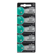 5 pc Murata 337 Watch Batteries 337 SR416SW FREE SHIP 0 MERCURY